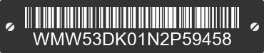 2022 MINI Hardtop WMW53DK01N2P59458 VIN decoded