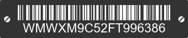 2015 MINI Hardtop WMWXM9C52FT996386 VIN decoded