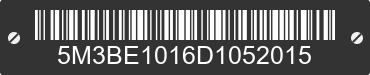 2013 MIRAGE TRAILERS Mirage Trailers 5M3BE1016D1052015 VIN decoded