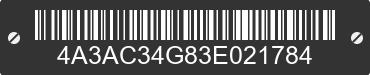2003 MITSUBISHI Eclipse 4A3AC34G83E021784 VIN decoded