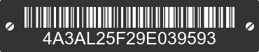 2009 MITSUBISHI Eclipse 4A3AL25F29E039593 VIN decoded