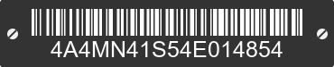 2004 MITSUBISHI Endeavor 4A4MN41S54E014854 VIN decoded