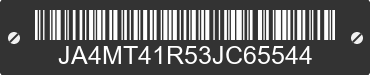 2003 MITSUBISHI Montero Sport JA4MT41R53JC65544 VIN decoded