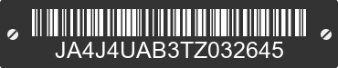 2026 MITSUBISHI Outlander JA4J4UAB3TZ032645 VIN decoded
