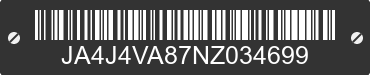 2022 MITSUBISHI Outlander JA4J4VA87NZ034699 VIN decoded