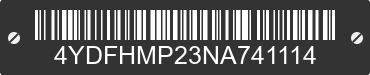 2022 MONTANA Montana 4YDFHMP23NA741114 VIN decoded