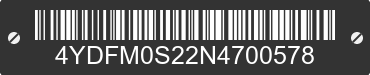 2022 MONTANA Montana 4YDFM0S22N4700578 VIN decoded