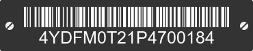 2023 MONTANA Montana 4YDFM0T21P4700184 VIN decoded
