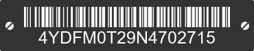 2022 MONTANA Montana 4YDFM0T29N4702715 VIN decoded