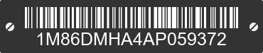2010 MOTOR COACH INDUSTRIES D4505 1M86DMHA4AP059372 VIN decoded