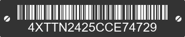 2012 MVP RV INC. (THOR CALIFORNIA) MVP RV INC. (THOR CALIFORNIA) 4XTTN2425CCE74729 VIN decoded