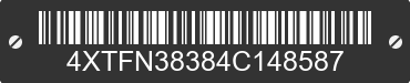 2004 MVP RV INC. (THOR CALIFORNIA) Tahoe/Fury 4XTFN38384C148587 VIN decoded