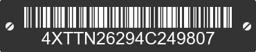 2004 MVP RV INC. (THOR CALIFORNIA) Wanderer/Sonoma 4XTTN26294C249807 VIN decoded