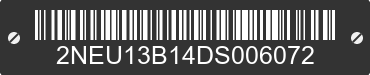 2013 N & N REMORQUE INC N & N Remorque Inc 2NEU13B14DS006072 VIN decoded
