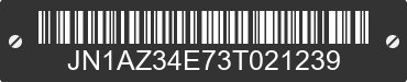 2003 NISSAN 350Z JN1AZ34E73T021239 VIN decoded