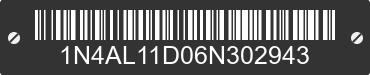 2006 NISSAN Altima 1N4AL11D06N302943 VIN decoded