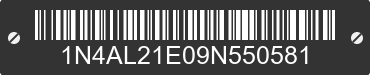 2009 NISSAN Altima 1N4AL21E09N550581 VIN decoded