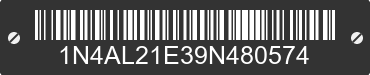 2009 NISSAN Altima 1N4AL21E39N480574 VIN decoded