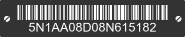 2008 NISSAN Armada 5N1AA08D08N615182 VIN decoded
