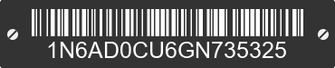 2016 NISSAN Frontier 1N6AD0CU6GN735325 VIN decoded
