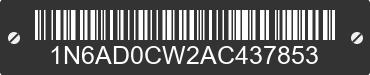 2010 NISSAN Frontier 1N6AD0CW2AC437853 VIN decoded