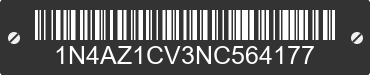2022 NISSAN Leaf 1N4AZ1CV3NC564177 VIN decoded