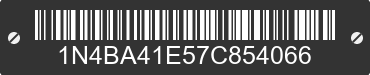 2007 NISSAN Maxima 1N4BA41E57C854066 VIN decoded
