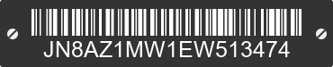 2014 NISSAN Murano JN8AZ1MW1EW513474 VIN decoded