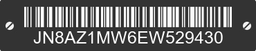 2014 NISSAN Murano JN8AZ1MW6EW529430 VIN decoded