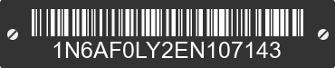 2014 NISSAN NV 1N6AF0LY2EN107143 VIN decoded