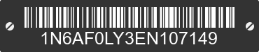 2014 NISSAN NV 1N6AF0LY3EN107149 VIN decoded