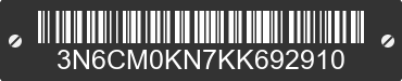 2019 NISSAN NV200 3N6CM0KN7KK692910 VIN decoded