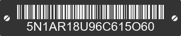 2006 NISSAN Pathfinder 5N1AR18U96C615O60 VIN decoded