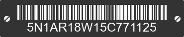 2005 NISSAN Pathfinder 5N1AR18W15C771125 VIN decoded