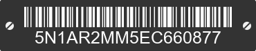 2014 NISSAN Pathfinder 5N1AR2MM5EC660877 VIN decoded