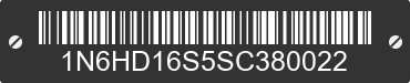 1995 NISSAN Pickup 1N6HD16S5SC380022 VIN decoded