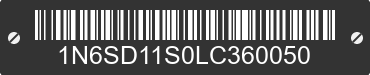 1990 NISSAN Pickup 1N6SD11S0LC360050 VIN decoded