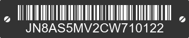 2012 NISSAN Rogue JN8AS5MV2CW710122 VIN decoded