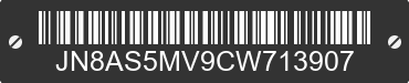 2012 NISSAN Rogue JN8AS5MV9CW713907 VIN decoded