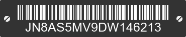 2013 NISSAN Rogue JN8AS5MV9DW146213 VIN decoded