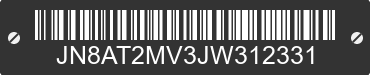 2018 NISSAN Rogue JN8AT2MV3JW312331 VIN decoded