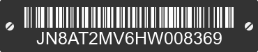 2017 NISSAN Rogue JN8AT2MV6HW008369 VIN decoded