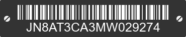 2021 NISSAN Rogue JN8AT3CA3MW029274 VIN decoded