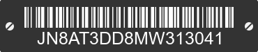 2021 NISSAN Rogue JN8AT3DD8MW313041 VIN decoded
