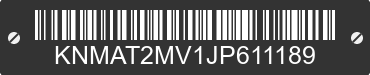 2018 NISSAN Rogue KNMAT2MV1JP611189 VIN decoded