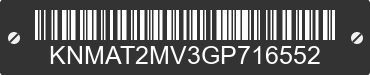 2016 NISSAN Rogue KNMAT2MV3GP716552 VIN decoded