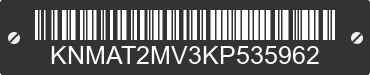 2019 NISSAN Rogue KNMAT2MV3KP535962 VIN decoded
