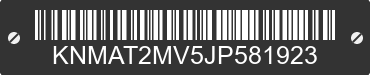 2018 NISSAN Rogue KNMAT2MV5JP581923 VIN decoded