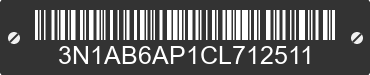 2012 NISSAN Sentra 3N1AB6AP1CL712511 VIN decoded