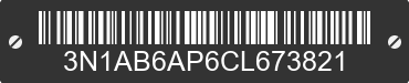 2012 NISSAN Sentra 3N1AB6AP6CL673821 VIN decoded